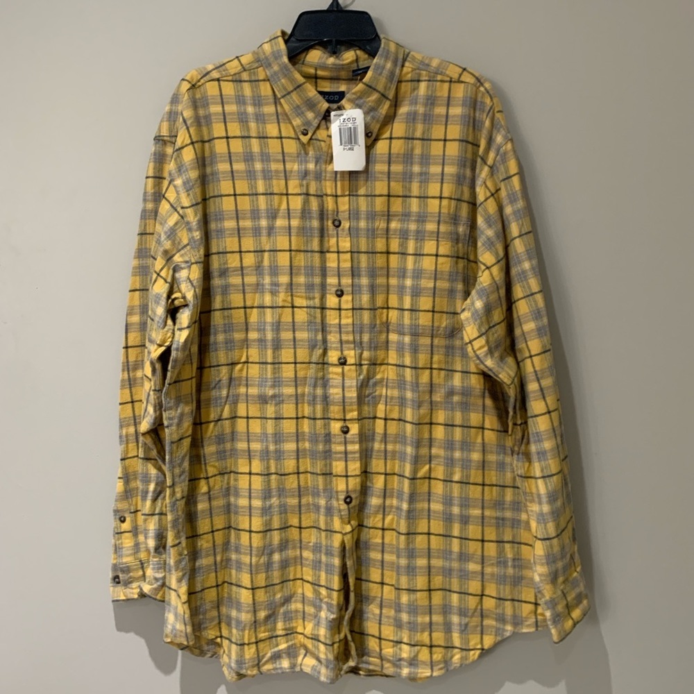 IZOD Flannel Shirt NWT